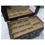 Wood Jewelry Box 12 x 6 x 8"... Wood Jewelry Box 12 x 6 x 8"...