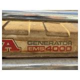 Honda EMS4000 Portable Generator on Wheels Honda EMS4000 Portable Generator on Wheels