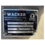 Wacker BS60K Plate Compactor Tamping Rammer Wacker BS60K Plate Compactor Tamping Rammer