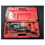 Milwaukee Sawzall Reciprocating Saw with Case, Blades, and Manual Milwaukee Sawzall Reciprocating Saw with Case, Blades, and Manual