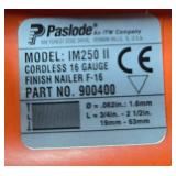 Paslode IM250 II Cordless 16 Gauge Finish Nailer with Case and Accessories Paslode IM250 II Cordless 16 Gauge Finish Nailer with Case and Accessories
