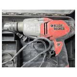 Black & Decker Electric Hammer Drill with Case and Drill Bits Black & Decker Electric Hammer Drill with Case and Drill Bits