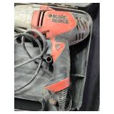 Black & Decker Electric Hammer Drill with Case and Drill Bits Black & Decker Electric Hammer Drill with Case and Drill Bits