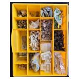 Compartment Organizer with Mixed Hardware and Fasteners Compartment Organizer with Mixed Hardware and Fasteners
