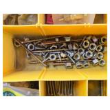 Yellow Organizer Box with Assorted Nuts, Bolts, Screws and Hardware Yellow Organizer Box with Assorted Nuts, Bolts, Screws and Hardware