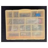 Yellow Organizer Box with Assorted Nuts, Bolts, Screws and Hardware Yellow Organizer Box with Assorted Nuts, Bolts, Screws and Hardware