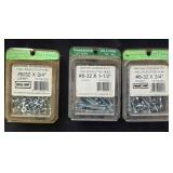 Collection of Machine Screws, Nuts, Bolts and Hardware Assortment with Organizers Collection of Machine Screws, Nuts, Bolts and Hardware Assortment with Organizers