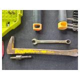 Mixed Hand Tools and Drill Bits Collection with Toolbox Mixed Hand Tools and Drill Bits Collection with Toolbox