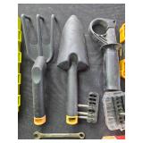 Mixed Hand Tools and Drill Bits Collection with Toolbox Mixed Hand Tools and Drill Bits Collection with Toolbox