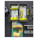 Mixed Lot of Hand Tools, Drill Bits, Charger, and Hardware Mixed Lot of Hand Tools, Drill Bits, Charger, and Hardware