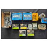 Collection of Nails, Screws, and Fasteners Assorted Lot Collection of Nails, Screws, and Fasteners Assorted Lot