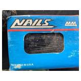 Collection of Nails, Screws, and Fasteners Assorted Lot Collection of Nails, Screws, and Fasteners Assorted Lot
