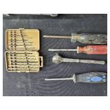 Master Mechanic 19 Inch Tool Box with Mixed Hand Tools and Drill Bit Set Master Mechanic 19 Inch Tool Box with Mixed Hand Tools and Drill Bit Set
