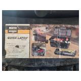 Master Mechanic 19 Inch Tool Box with Mixed Hand Tools and Drill Bit Set Master Mechanic 19 Inch Tool Box with Mixed Hand Tools and Drill Bit Set
