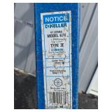 Keller 67 Series 4ft Fiberglass Step Ladder Model 674 Type II Keller 67 Series 4ft Fiberglass Step Ladder Model 674 Type II