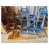 Collection of Appliance Dollies, J-Bars, Straps, and Dolly Attachments Collection of Appliance Dollies, J-Bars, Straps, and Dolly Attachments