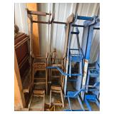 Collection of Appliance Dollies, J-Bars, Straps, and Dolly Attachments Collection of Appliance Dollies, J-Bars, Straps, and Dolly Attachments
