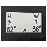 Prehung Exterior Door with Glass Panel 82in H x 38in W Prehung Exterior Door with Glass Panel 82in H x 38in W