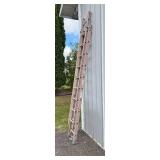 Werner 20 ft Fiberglass Extension Ladder Type II 225 lb Werner 20 ft Fiberglass Extension Ladder Type II 225 lb