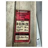 Werner 24 ft Type III Aluminum Extension Ladder D-1124-2X Werner 24 ft Type III Aluminum Extension Ladder D-1124-2X