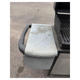 Weber Genesis Silver Gas Grill with Side Burner and Cabinet Storage Weber Genesis Silver Gas Grill with Side Burner and Cabinet Storage