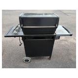 Weber Genesis Silver Gas Grill with Side Burner and Cabinet Storage Weber Genesis Silver Gas Grill with Side Burner and Cabinet Storage