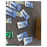Large Assortment of House Numbers 5 1/4 Inch Mixed Styles and Finishes Large Assortment of House Numbers 5 1/4 Inch Mixed Styles and Finishes