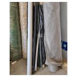 Collection of Erosion Control and Landscaping Materials Including Straw Mat Rolls and Tubes Collection of Erosion Control and Landscaping Materials Including Straw Mat Rolls and Tubes
