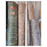Collection of Erosion Control and Landscaping Materials Including Straw Mat Rolls and Tubes Collection of Erosion Control and Landscaping Materials Including Straw Mat Rolls and Tubes