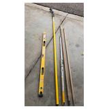 Set of Extension Poles and 24-Inch Spirit Level Set of Extension Poles and 24-Inch Spirit Level