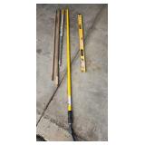 Set of Extension Poles and 24-Inch Spirit Level Set of Extension Poles and 24-Inch Spirit Level