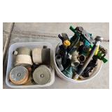 Lot of Lawn Sprinkler Heads and Hose Timers Lot of Lawn Sprinkler Heads and Hose Timers