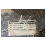 Kawasaki KWN20A Portable Water Pump Kawasaki KWN20A Portable Water Pump