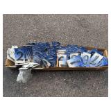 Collection of 5 1/4 Inch Metal House Numbers Assorted Styles Collection of 5 1/4 Inch Metal House Numbers Assorted Styles