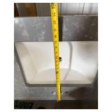 Gray Vanity Top with Integrated Sink 44x22 Inch Gray Vanity Top with Integrated Sink 44x22 Inch