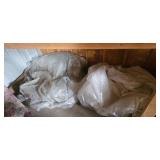 Lot of Multiple Large Plastic Tarps Lot of Multiple Large Plastic Tarps