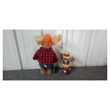 Holiday Decor Lot with Santa Hats, Reindeer Plush, Light Set, and Ornaments Holiday Decor Lot with Santa Hats, Reindeer Plush, Light Set, and Ornaments