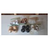 Collection of Decorative Napkin Rings in Assorted Styles and Colors Collection of Decorative Napkin Rings in Assorted Styles and Colors