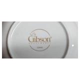 Mixed Set of China and Gibson Dinnerware Plates and Cups Mixed Set of China and Gibson Dinnerware Plates and Cups