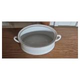 Set of Porcelain Serving Bowls including Home O Classic Collection and White Double-Handled Bowl Set of Porcelain Serving Bowls including Home O Classic Collection and White Double-Handled Bowl