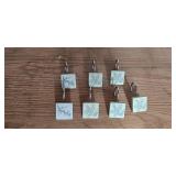 Collection of Shower Curtain Rings and Decorative Hooks Assorted Styles Collection of Shower Curtain Rings and Decorative Hooks Assorted Styles