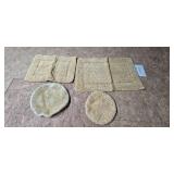 Collection of Bathroom Rugs and Toilet Mats in Assorted Colors Collection of Bathroom Rugs and Toilet Mats in Assorted Colors