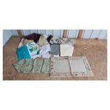 Collection of Assorted Table Linens and Small Rugs Collection of Assorted Table Linens and Small Rugs