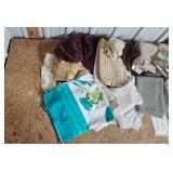 Collection of Assorted Table Linens and Small Rugs Collection of Assorted Table Linens and Small Rugs