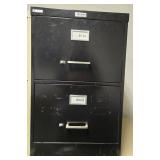 Mercury 2-Drawer Black File Cabinet 29x18x27 Inches Mercury 2-Drawer Black File Cabinet 29x18x27 Inches