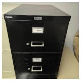 Mercury 2-Drawer Black File Cabinet 29x18x27 Inches Mercury 2-Drawer Black File Cabinet 29x18x27 Inches