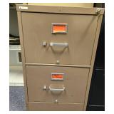 2-Drawer Metal Filing Cabinet 29x29x18 Inches 2-Drawer Metal Filing Cabinet 29x29x18 Inches