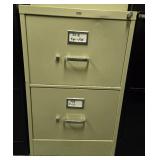 HON 2-Drawer Metal Filing Cabinet, Beige, 29x18x29 Inches HON 2-Drawer Metal Filing Cabinet, Beige, 29x18x29 Inches