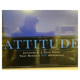 Attitude Framed Motivational Poster 30x24 Corporate Impressions 1992 Attitude Framed Motivational Poster 30x24 Corporate Impressions 1992