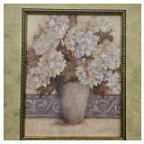 Pair of Carol Robinson Framed Floral Prints 20x18 Inches Pair of Carol Robinson Framed Floral Prints 20x18 Inches